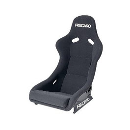 Recaro Asiento RC070770184A Tuv Pole Position Bucket Velour Negro Piloto y Copiloto Homologado ABE TUV