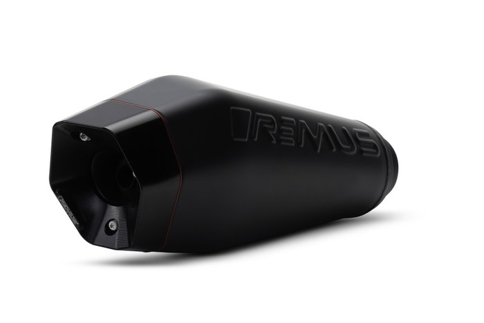 Remus REM45773100165 RS 2.0 RACE, Silenciador de Acero Inoxidable Negro