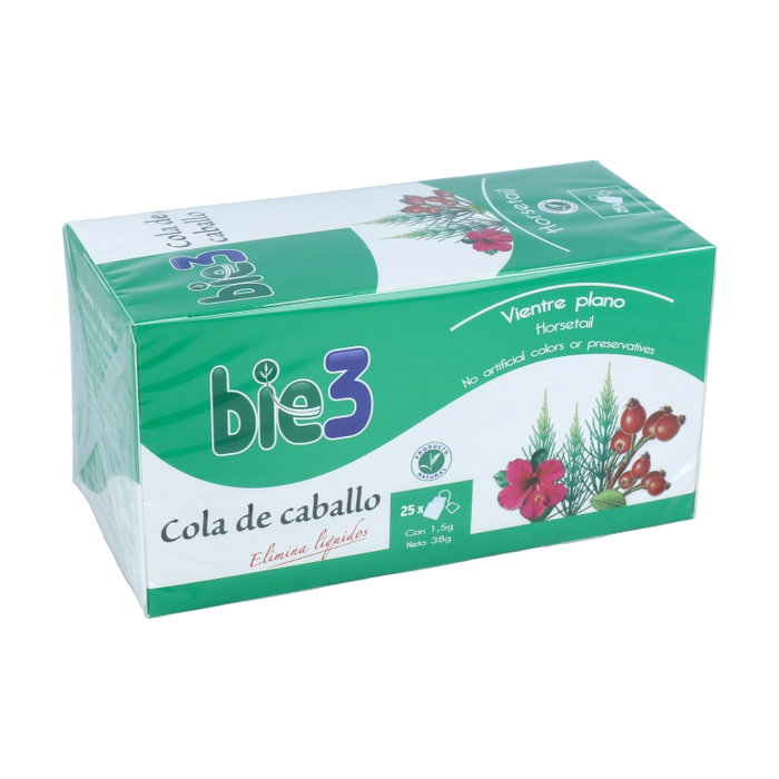 Bio3 BIE 3 Cola de Caballo, 25 filtros. Infusión depurativa Bio3 BIE 3 Cola de Caballo, 25 filtros. Infusión depurativa
