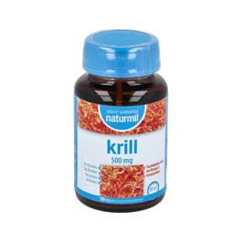 DIETMED Krill Aceite de Krill Antártico 500mg - 30 Perlas - Omega 3, Fosfolípidos, DHA, EPA, Astaxantina - Suplemento Alimenticio