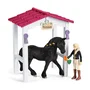 Schleich 42437 Caja para Tori & Princess Horses Horse Club Range