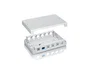 EQUIP Caja de superficie para 12 Keystone Jacks