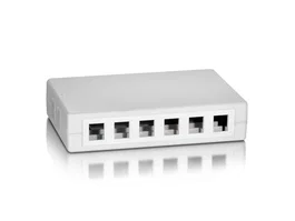 Equip Caja de superficie para 12 rosetas Keystone 125460 Blanco