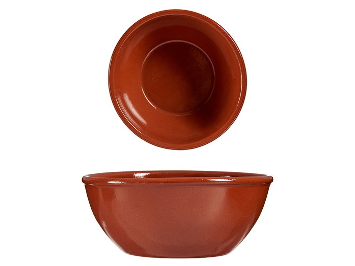 La Dehesa Bol 15 cm x 6 cm 600 ml Barro Refractario Miel (Set de 30)