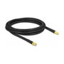 DeLOCK Cable de antena coaxial RP-SMA macho a RP-SMA hembra LMR/CFD300 2 m