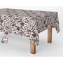 Exma Rollo de mantel antimanchas Flores modern 1,40 x 25 m