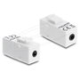 DeLOCK 87234 Módulo Keystone Jack 3,5 mm 4 Pin a Jack 3,5 mm 4 Pin Blanco