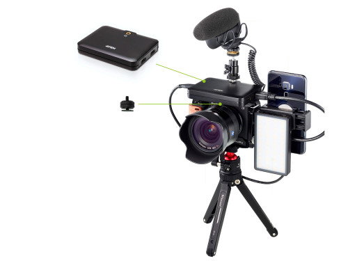 Aten CAMLIVE™+ UC3021 Captura de vídeo UVC de HDMI a USB-C con power pass-through PD3.0