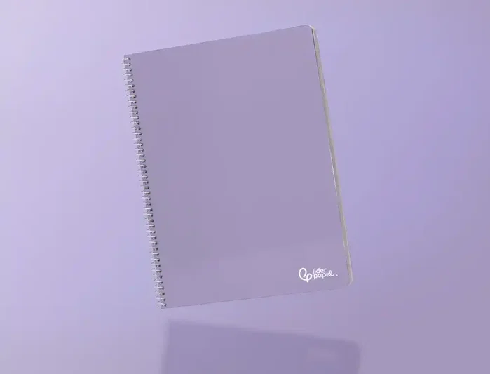 Liderpapel Cuaderno Espiral Smart A4 80 Hojas 75g Pauta 3,5mm Colores Surtidos