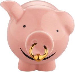 Alessi Porcafortuna Figura de Porcelana AGJ01 14