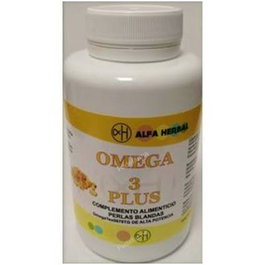 ALFA HERBAL Omega 3 Plus 30Cap. Nutriente Esencial para Colesterol, Cardiovascular y Sistema Nervioso