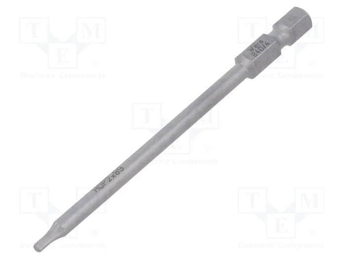 WERA Punta de destornillador hexagonal HEX 2mm 89mm WERA Punta de destornillador hexagonal HEX 2mm 89mm