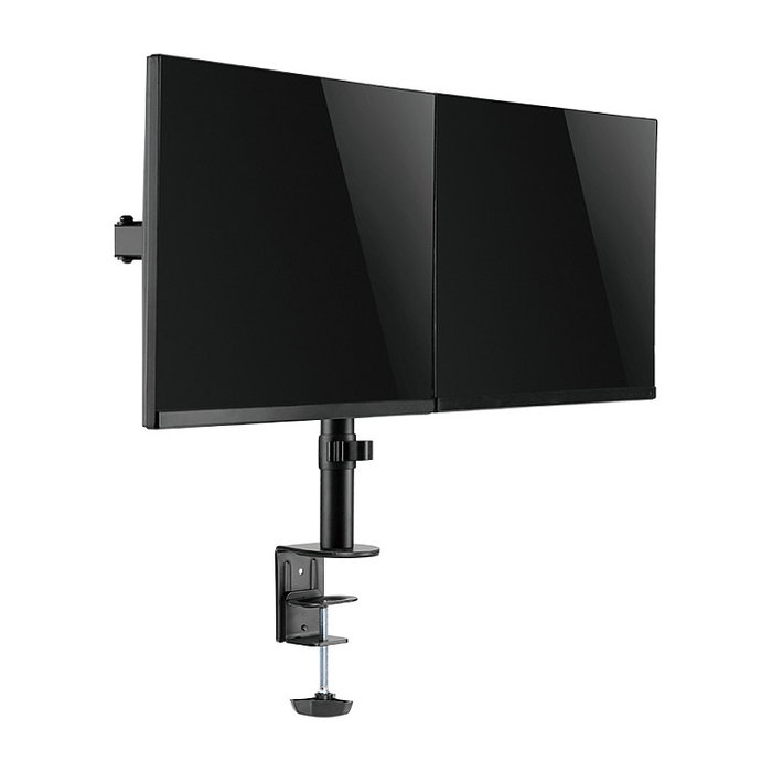 LogiLink Soporte Dual para Monitor de 17-32 pulgadas en Acero