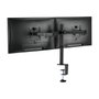 LogiLink Soporte Dual para Monitor de 17-32 pulgadas en Acero