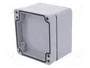 FIBOX ALN Carcasa Universal de Aluminio Gris