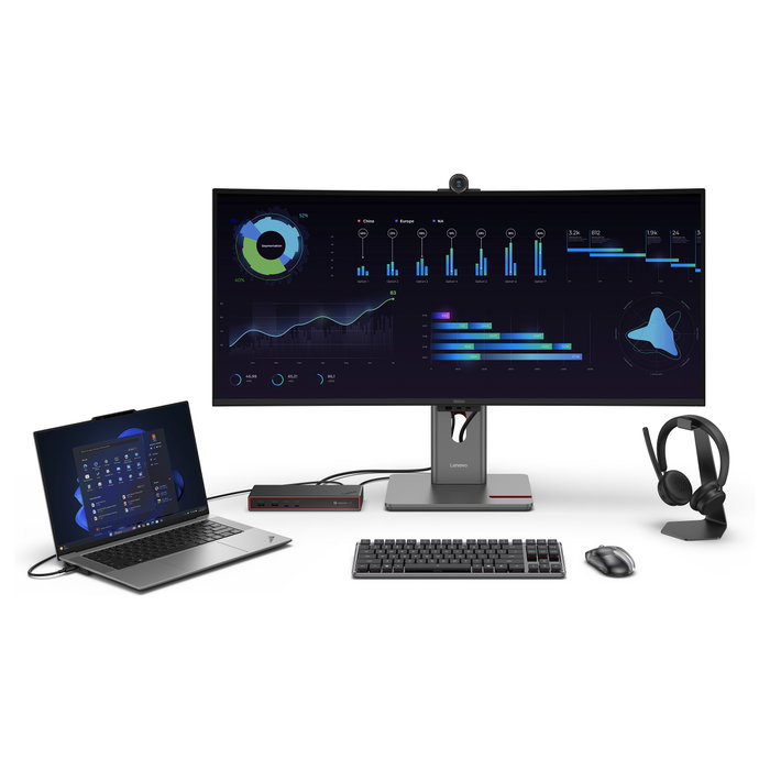 Lenovo ThinkPad Thunderbolt 4 Dock G2 7000 Negro