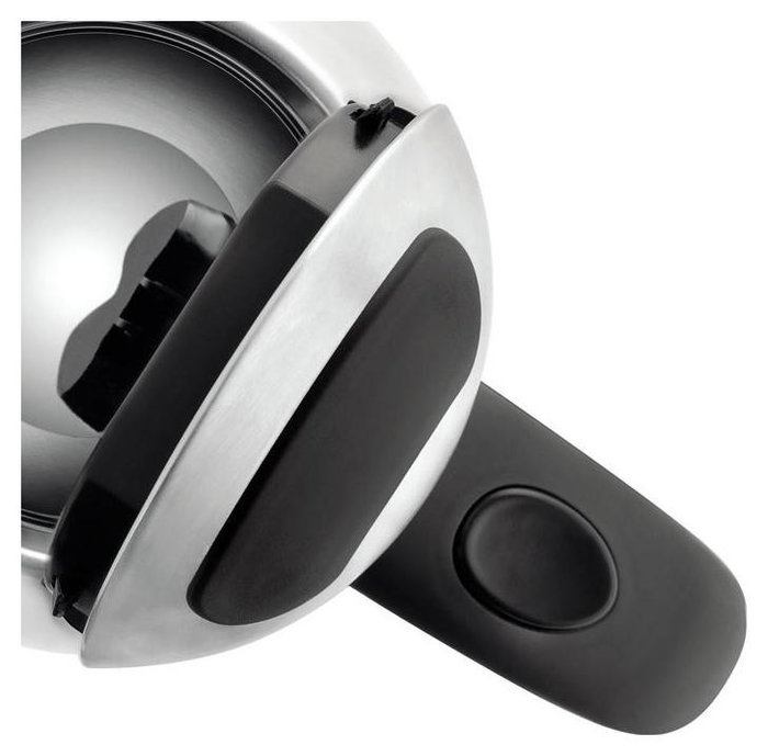 WMF Stelio Hervidor de agua 1,7 L, 2400 W, Acero inoxidable y Negro