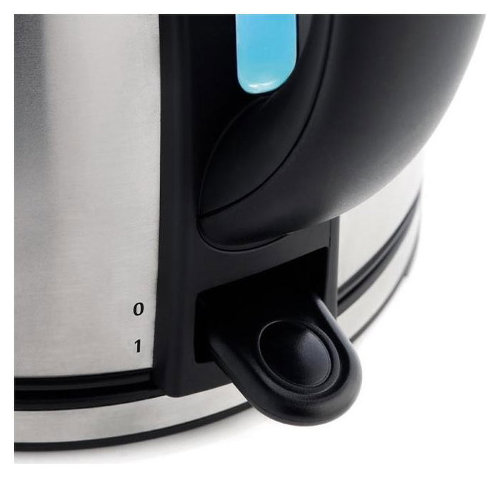 WMF Stelio Hervidor de agua 1,7 L, 2400 W, Acero inoxidable y Negro