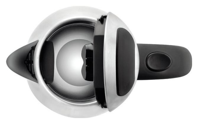WMF Stelio Hervidor de agua 1,7 L, 2400 W, Acero inoxidable y Negro