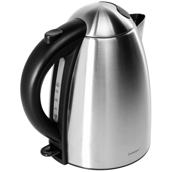 WMF Stelio Hervidor de agua 1,7 L, 2400 W, Acero inoxidable y Negro