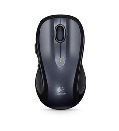 Logitech Ratón Inalámbrico M510, Ergonómico para Mano Derecha con Rueda de Desplazamiento Lateral, 2 Años de Batería y Receptor Unifying, Compatible con Windows, macOS y Chromebook
