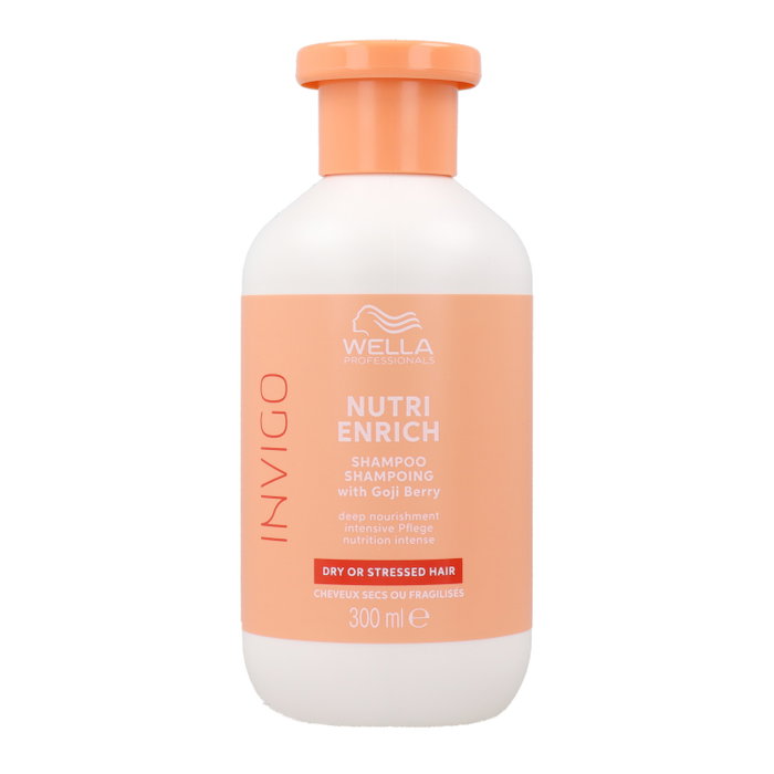 Wella Professionals Invigo Nutri-Enrich Champú 300 ml para Cabellos Secos/Dañados