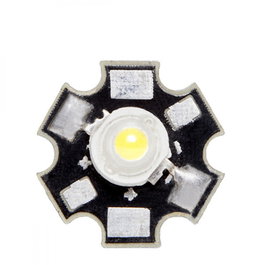 LED High Power 3W 220Lm 6000K 45x45mm Blanco Frío
