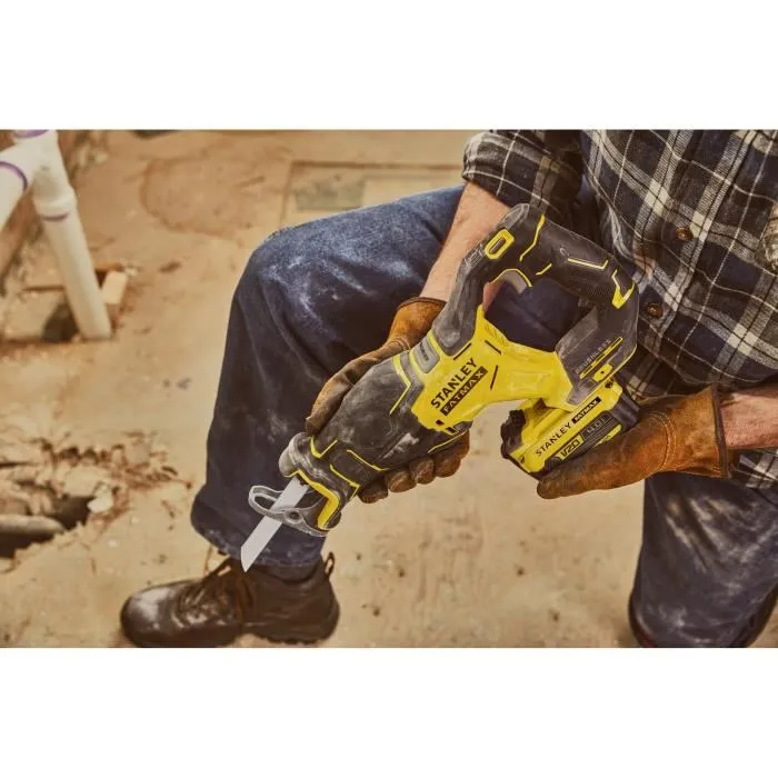 Stanley Fatmax Sierra de calar inalámbrica sin escobillas SFMCS310B-XJ 18 V Stanley Fatmax Sierra de calar inalámbrica sin escobillas SFMCS310B-XJ 18 V