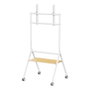 Ewent Soporte de Suelo para TV EW1582 Blanco y Madera