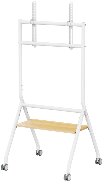 Ewent Soporte de Suelo para TV EW1582 Blanco y Madera