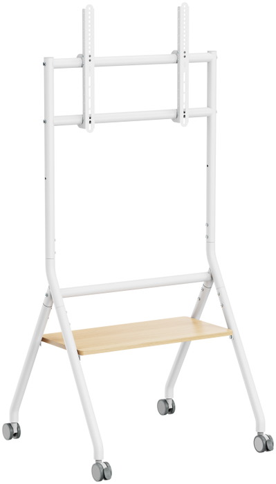 Ewent Soporte de Suelo para TV EW1582 Blanco y Madera