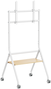 Ewent Soporte de Suelo para TV EW1582 Blanco y Madera