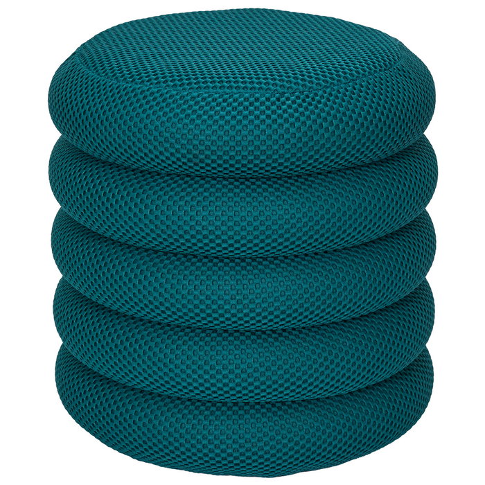 Home Deco Factory PUF ALMACENAJE ATOM AZUL Home Deco Factory PUF ALMACENAJE ATOM AZUL