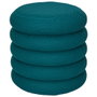 Home Deco Factory PUF ALMACENAJE ATOM AZUL