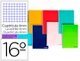 Liderpapel Cuaderno Espiral de Bolsillo 80 Hojas Cuadrícula 4 mm