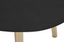 DKD Home Decor Mesa Centro Glam Negro Dorado 60 x 30 x 122 cm
