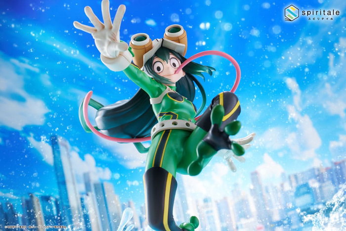 My Hero Academia Estatua PVC 1/7 Tsuyu Asui Frog 32 cm My Hero Academia Estatua PVC 1/7 Tsuyu Asui Frog 32 cm