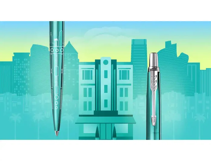 Parker Jotter Core Global Icons Miami Turquesa
