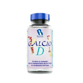 BEQUISA Calcio D 60 Cápsulas - Complemento Alimenticio con Magnesio para Huesos