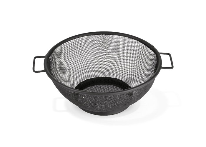Inde Escurridor de Platos de Metal, Negro, 23 cm de Ancho x 27.5 cm de Largo (24 Unidades)