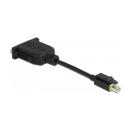DeLOCK Adaptador Mini DisplayPort 1.1 a DVI Negro