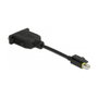 DeLOCK Adaptador Mini DisplayPort 1.1 a DVI Negro