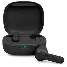 JBL Wave 300TWS Auriculares Bluetooth con estuche de carga, 6h de autonomía, negros