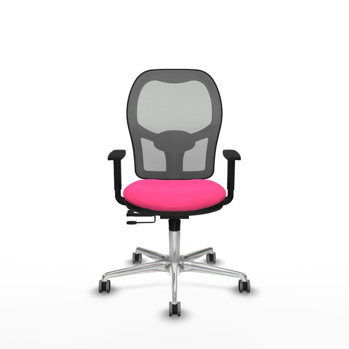 PIQUERAS Y CRESPO Silla de oficina Jorquera Rosa y Gris PIQUERAS Y CRESPO Silla de oficina Jorquera Rosa y Gris
