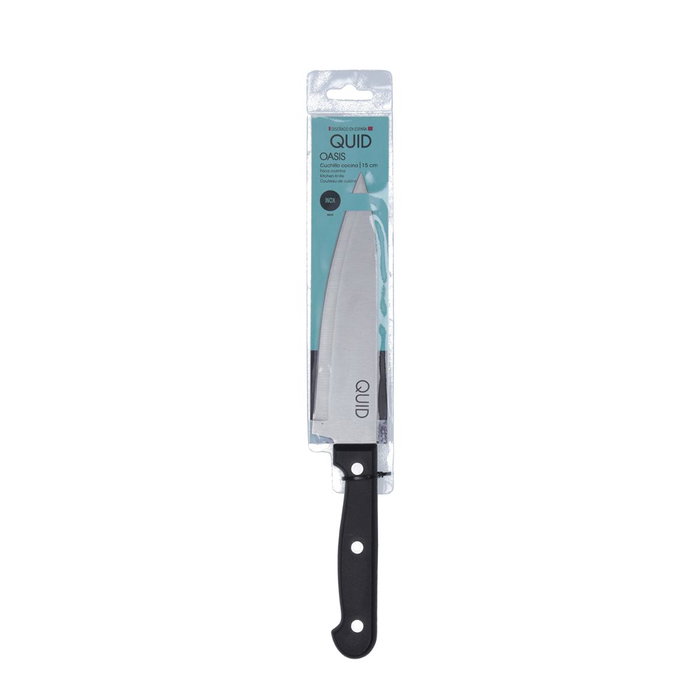 Quid Cuchillo de Cocina Oasis 15 cm Negro