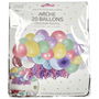 Party Time Guirnalda Globos Multicolor Kit Decorativo con Rosetones y Esferas de Papel