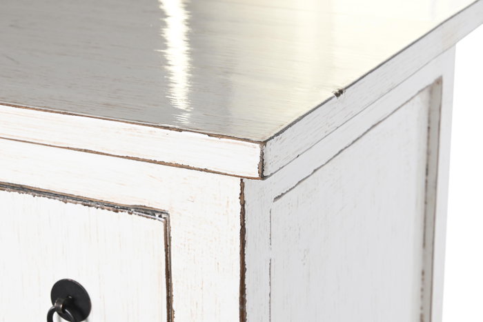 DKD Home Decor Armario Blanco 102 x 42 x 120 cm DKD Home Decor Armario Blanco 102 x 42 x 120 cm