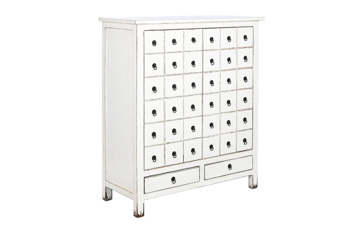 DKD Home Decor Armario Blanco 102 x 42 x 120 cm DKD Home Decor Armario Blanco 102 x 42 x 120 cm