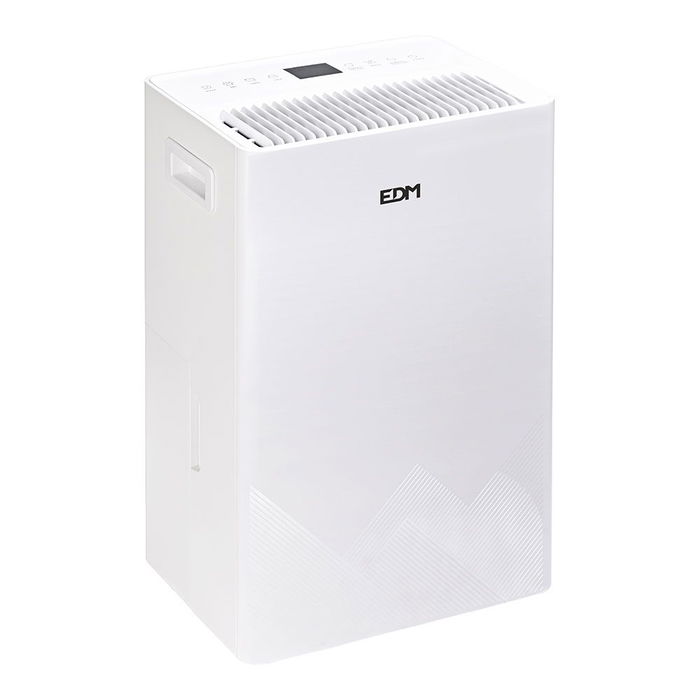 EDM Deshumidificador Portátil WiFi, 20L/Día, Control por App, Secado de Ropa, Pantalla Táctil, 5.3L Depósito, 3 Velocidades, 47dB