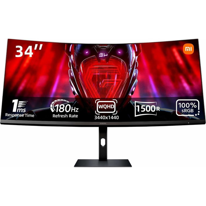 Xiaomi G34WQi Monitor Gaming Curvo 34 pulgadas WQHD 180Hz 1ms Xiaomi G34WQi Monitor Gaming Curvo 34 pulgadas WQHD 180Hz 1ms
